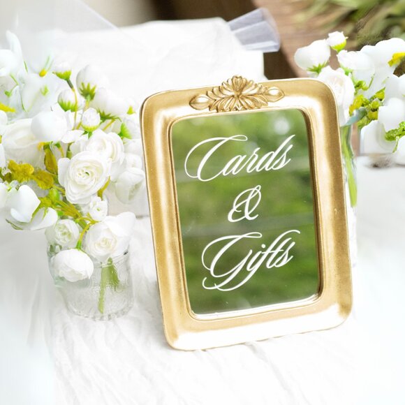 Wedding Card Box, Card Box for Wedding Table, Personalized Glass Card Box - Picture 12 of 12